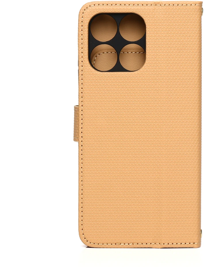 TFO Išmanusis „Triangle“ dėklas, skirtas Motorola Edge 70 Fusion, rudas