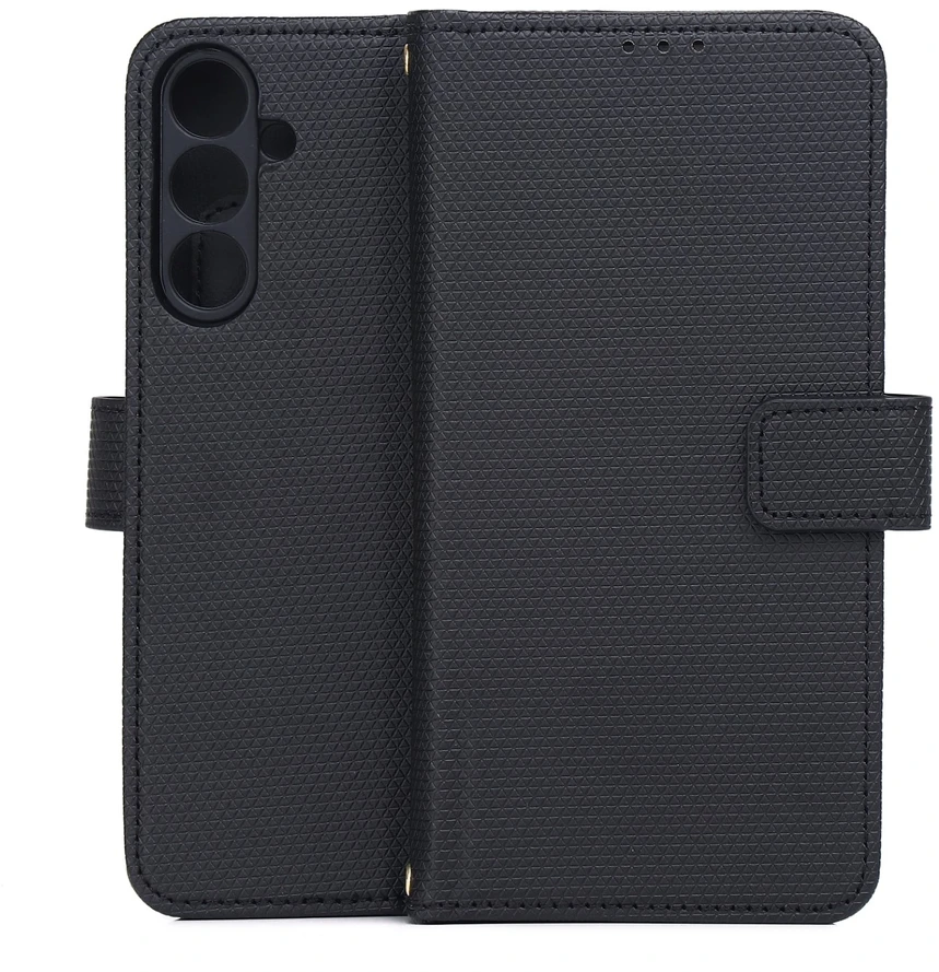 TFO Išmanusis „Triangle“ dėklas, skirtas Samsung Galaxy A16 4G / A16 5G / M16 5G, juodas