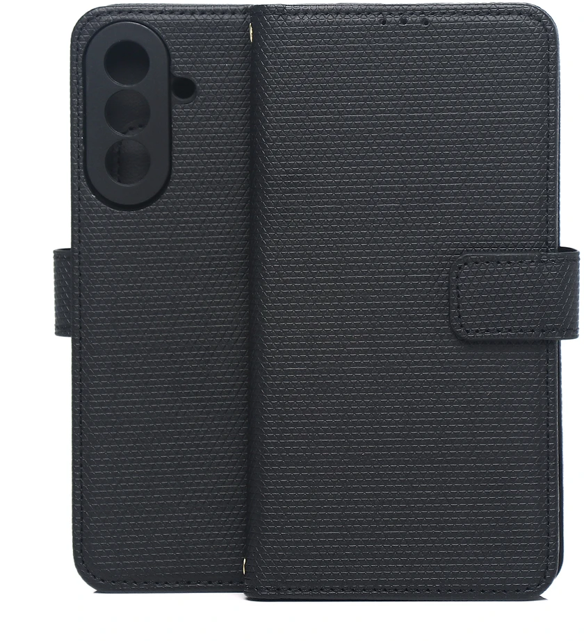 TFO Išmanusis „Triangle“ dėklas, skirtas Samsung Galaxy A57 5G, juodas