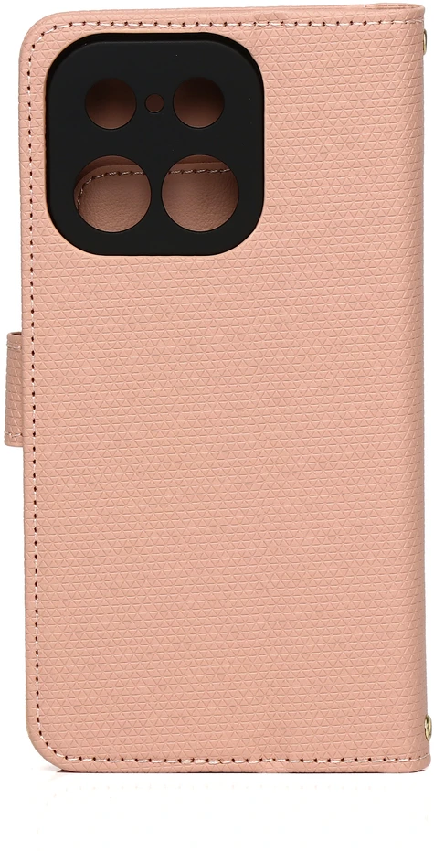 Išmanusis „Triangle“ dėklas, skirtas Realme 16 Pro 5G, rožinis