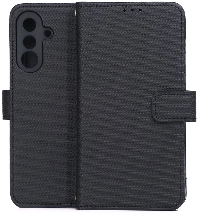 TFO Išmanusis „Triangle“ dėklas, skirtas Samsung Galaxy A36 5G / A56 5G, juodas