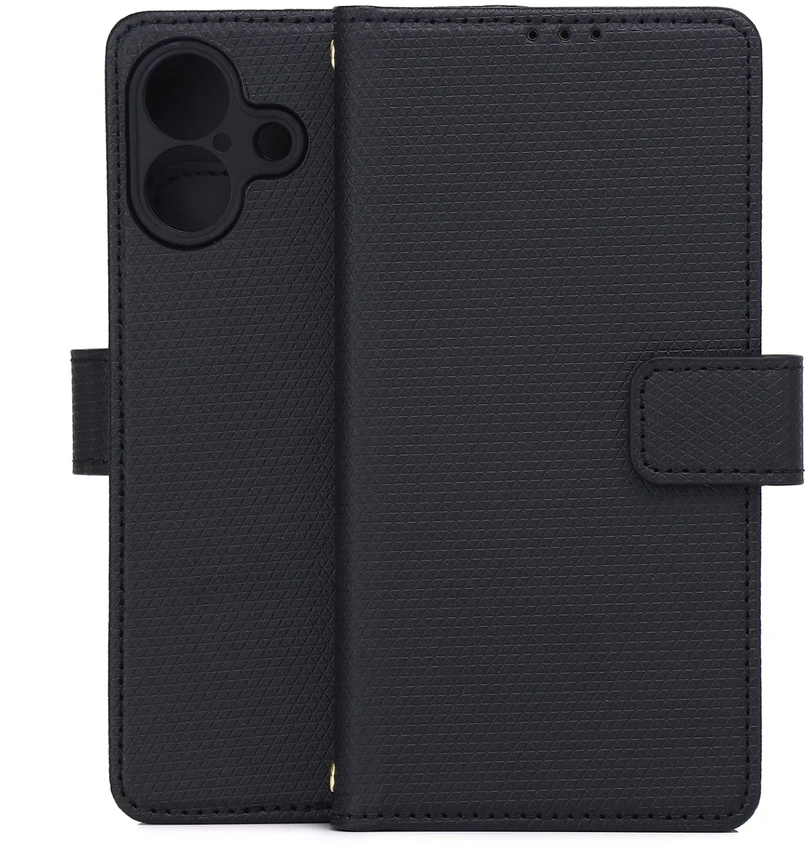 TFO Išmanusis „Triangle“ dėklas, skirtas Samsung Galaxy A37 5G, juodas