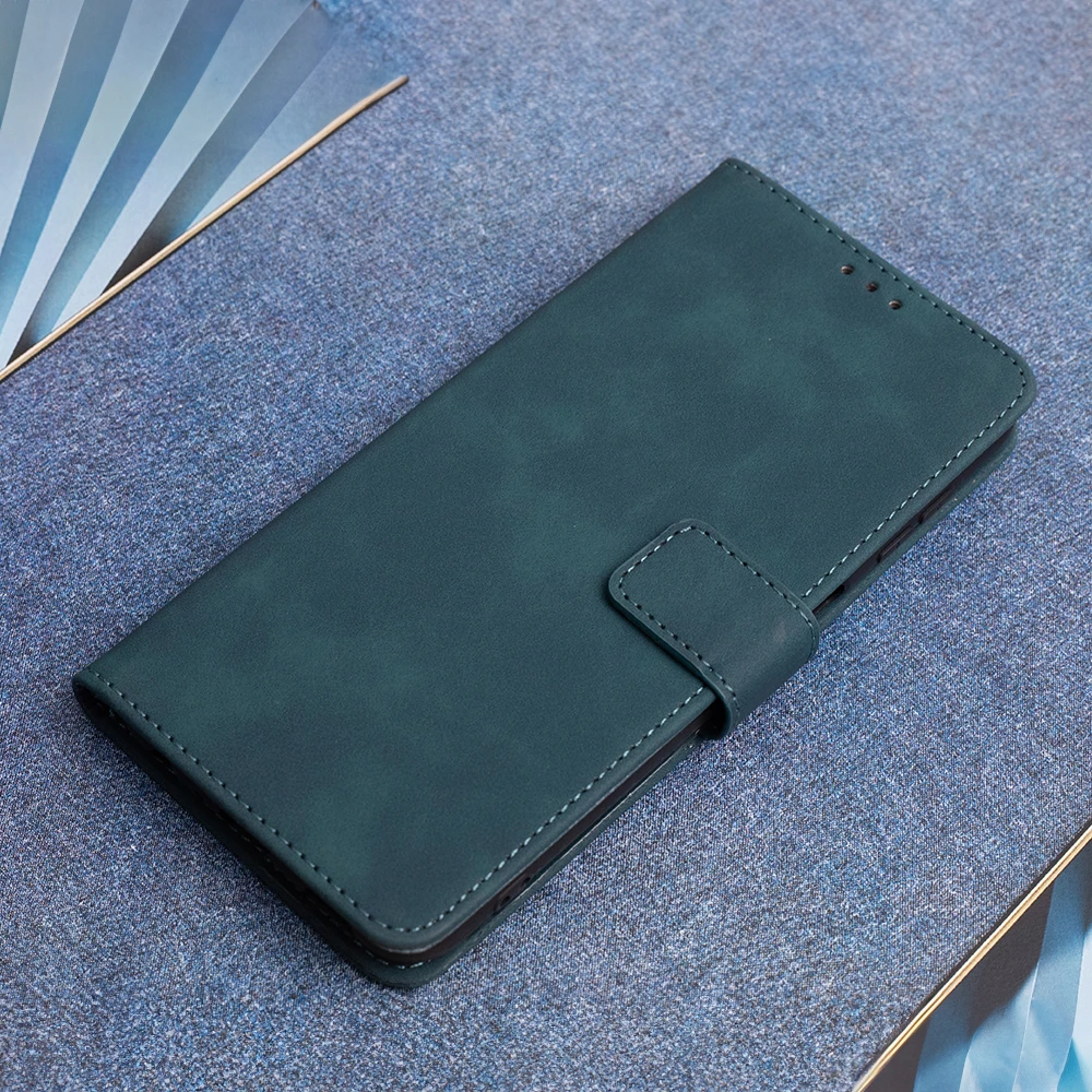 TFO Išmanusis Velvet dėklas, skirtas Xiaomi Redmi A5 Global (173,45 x 79,35 x 8,45), tamsiai žalias