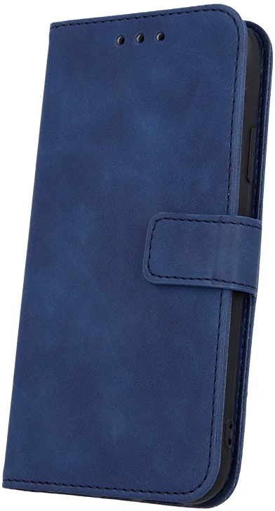 TFO Išmanusis Velvet dėklas, skirtas Xiaomi Redmi 15C 4G EU / 15C 5G EU (173.16 x 81.06 x 8.2 mm), tamsiai mėlynas