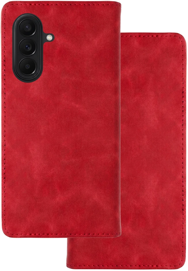TFO Išmanusis zomšinis dėklas Samsung Galaxy A27 5G, raudonas