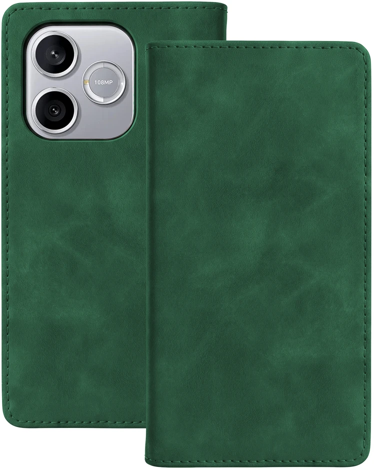 TFO Išmanusis zomšinis dėklas, skirtas Honor 600 lite, žalias