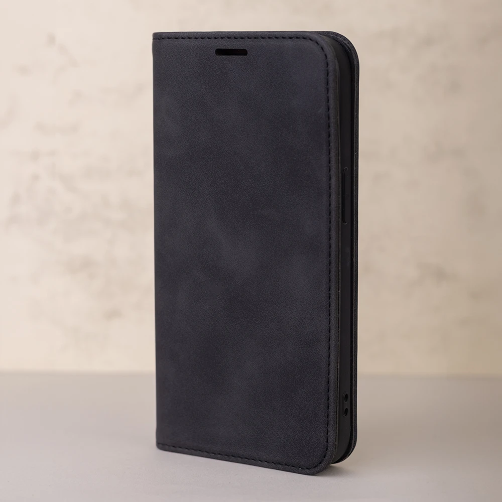 TFO Išmanusis zomšinis dėklas, skirtas Xiaomi Redmi A5 Global (173,45 x 79,35 x 8,45), juodas