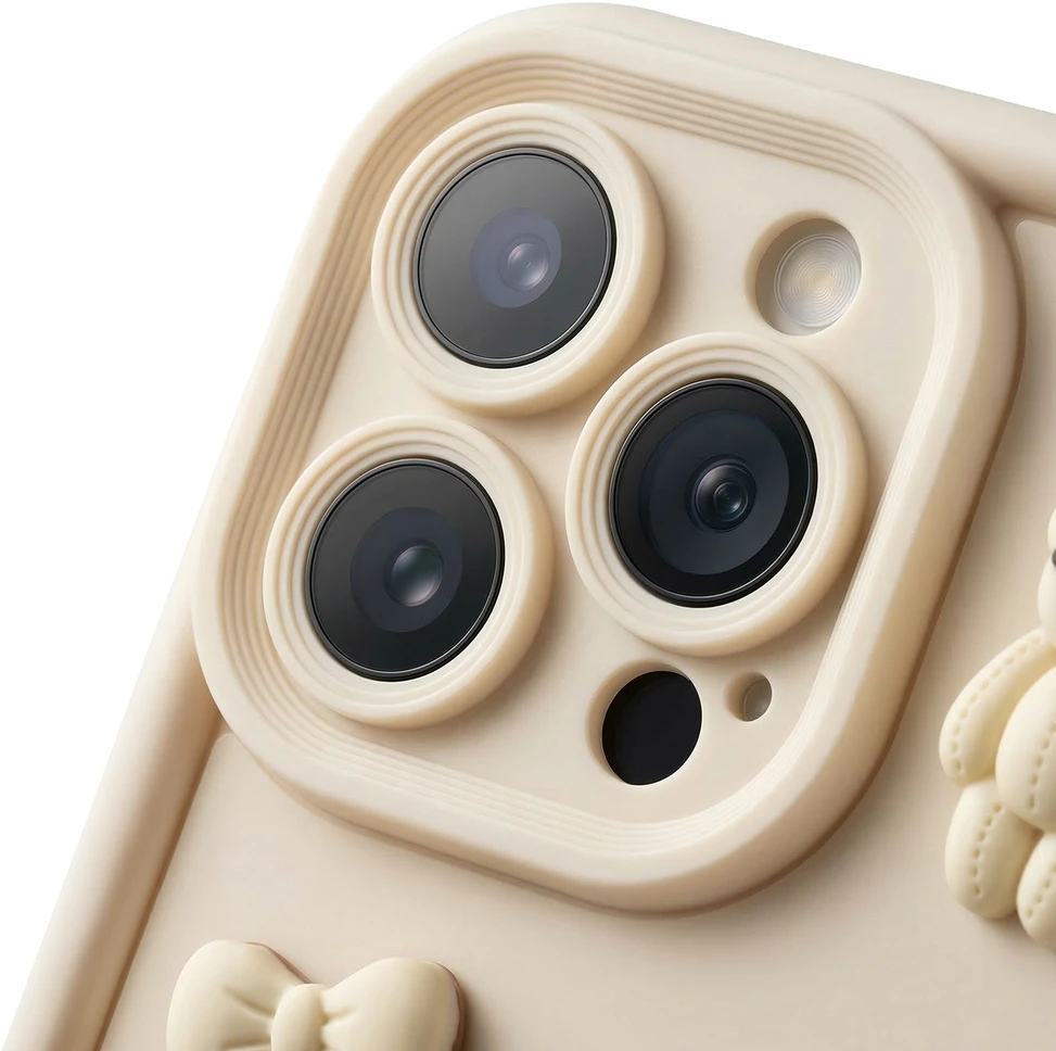 TFO Itin madingas 3D dėklas Samsung Galaxy S25 Ultra meškiukas
