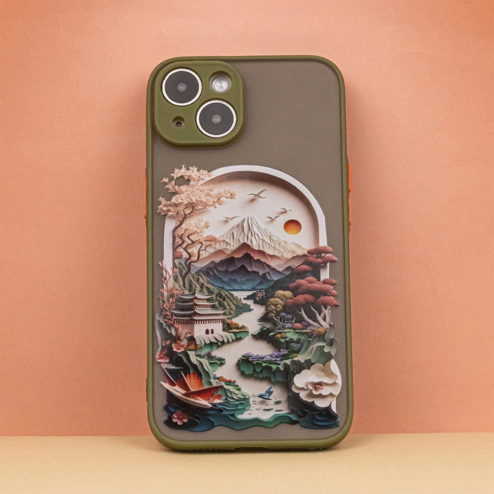 Telforceone Itin madingas Samsung Galaxy A05S Travel žalias dėklas