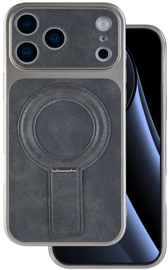 TFO Luxgrip Mag dėklas iPhone 17 Pro 6,3” pilkas