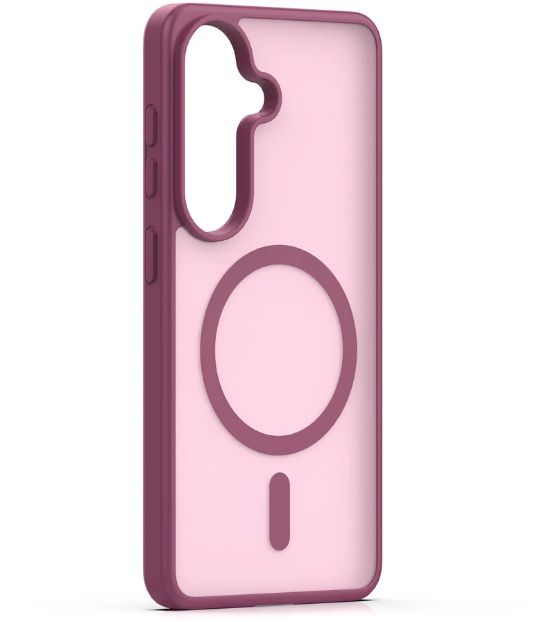 TFO Mag Matt dėklas Samsung Galaxy S26 bordo spalvos, didelė anga