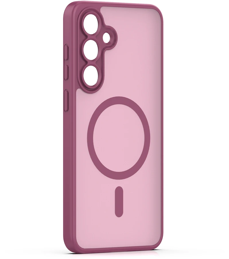 TFO Mag Matt dėklas Samsung Galaxy S26 bordo spalvos, didelė anga