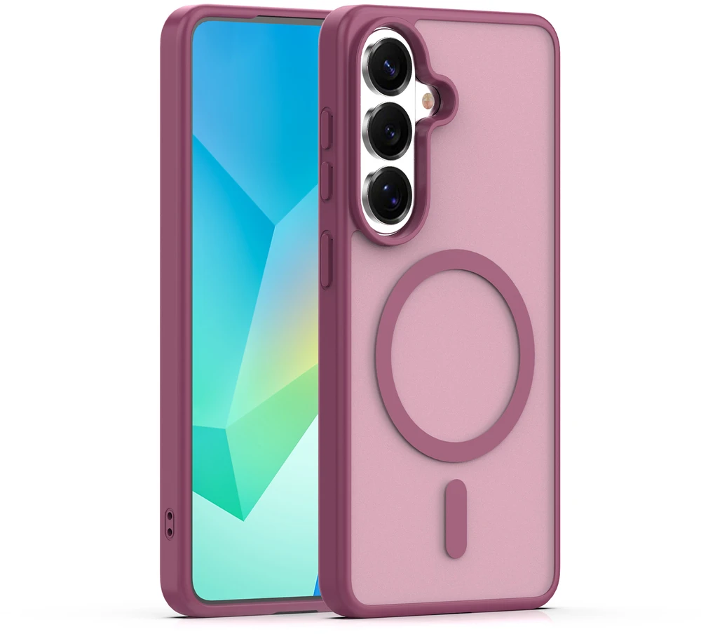 TFO Mag Matt dėklas Samsung Galaxy S26 bordo spalvos, didelė anga