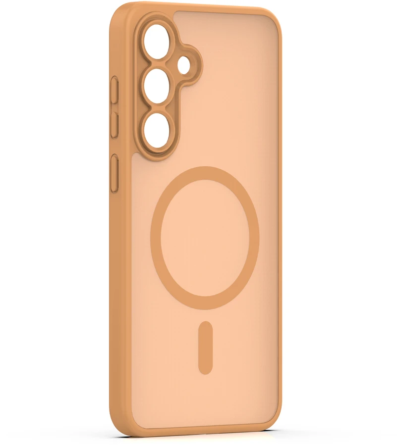 TFO Mag Matt dėklas Samsung Galaxy S26 Plus rudas, didelė anga