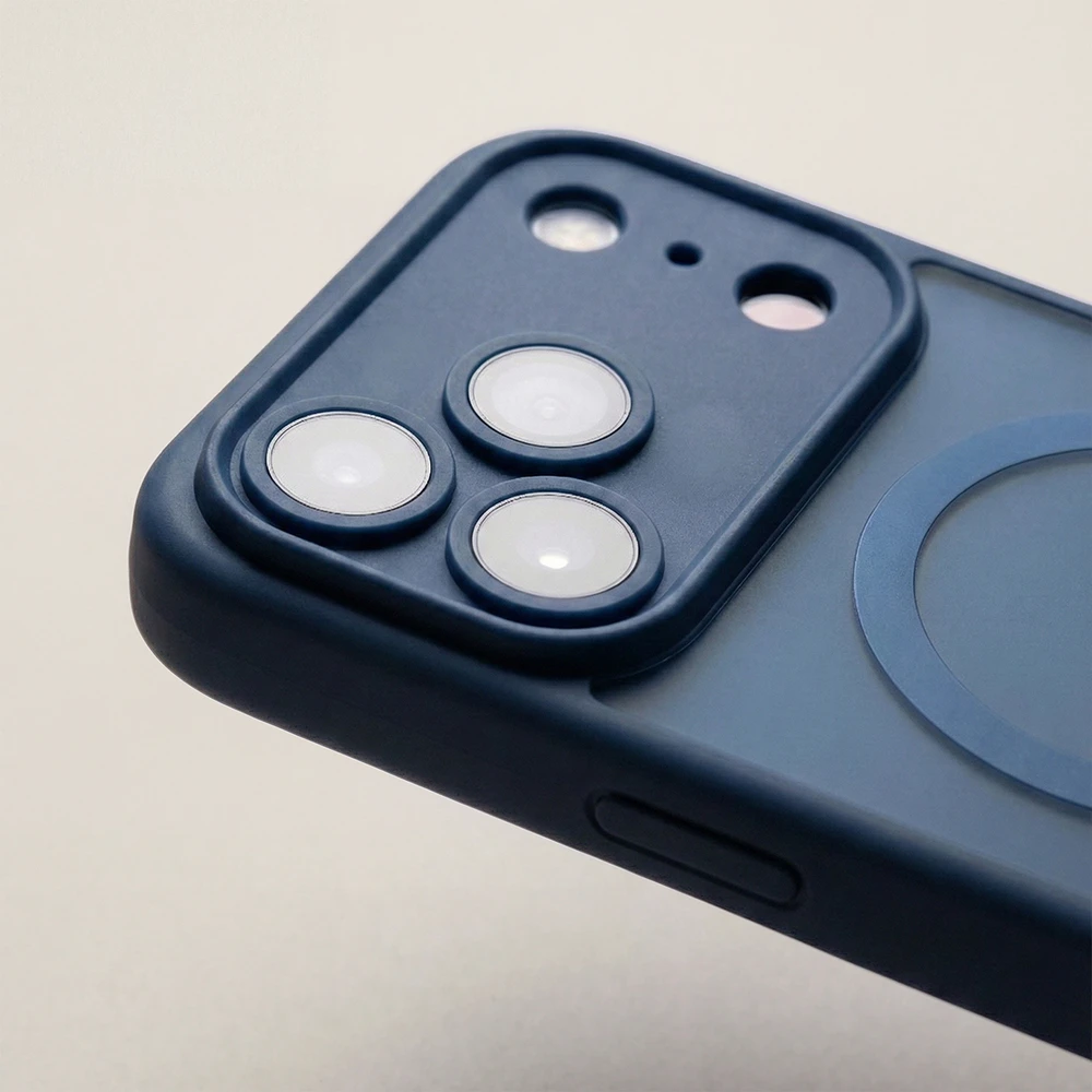 TFO Mag Matt dėklas Samsung Galaxy S26 tamsiai mėlynas su apsauga kamerai