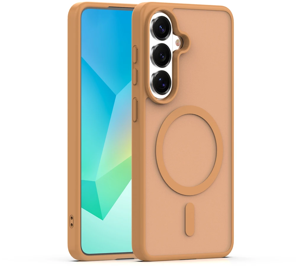 TFO Mag Matt dėklas, skirtas Google Pixel 10A, rudas, didelė anga