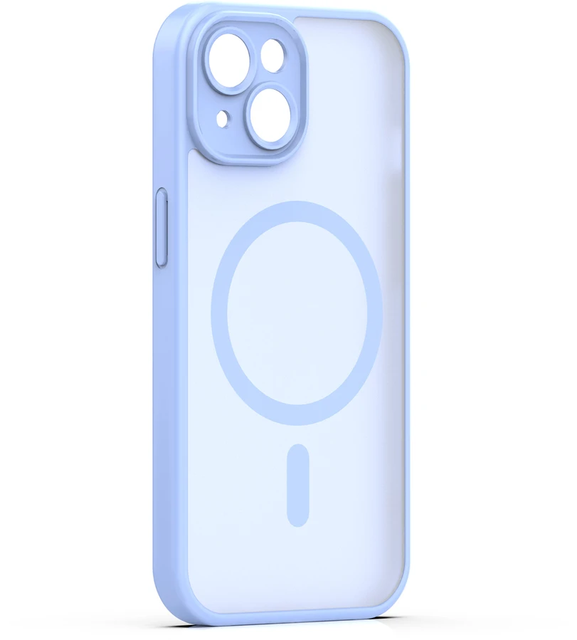 TFO Mag Matt dėklas, skirtas iPhone 15 6,1" juodas, su apsauga kamerai