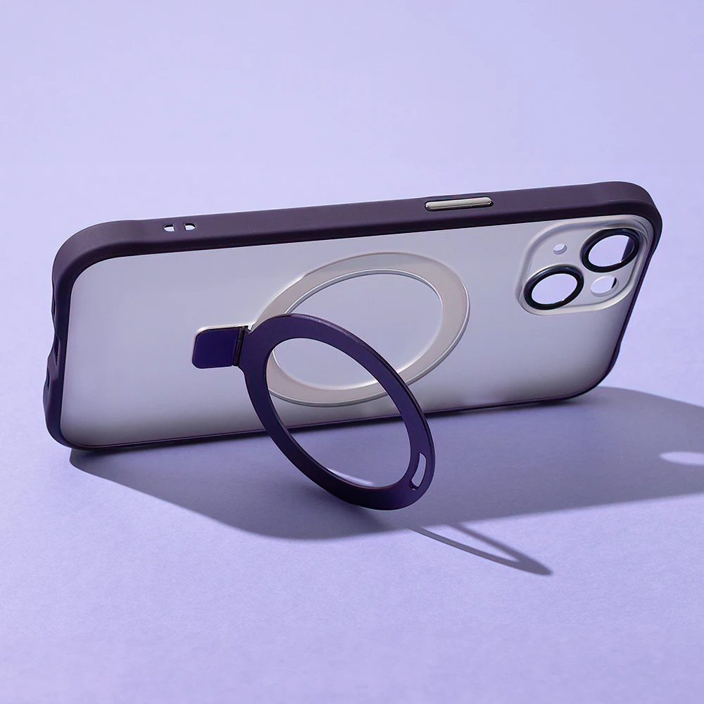 TFO TelForceone "Mag Ring" dėklas, skirtas iPhone 13 6,1 violetinės spalvos inės spalvos