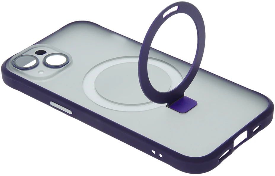 TFO TelForceone "Mag Ring" dėklas, skirtas iPhone 13 6,1 violetinės spalvos inės spalvos