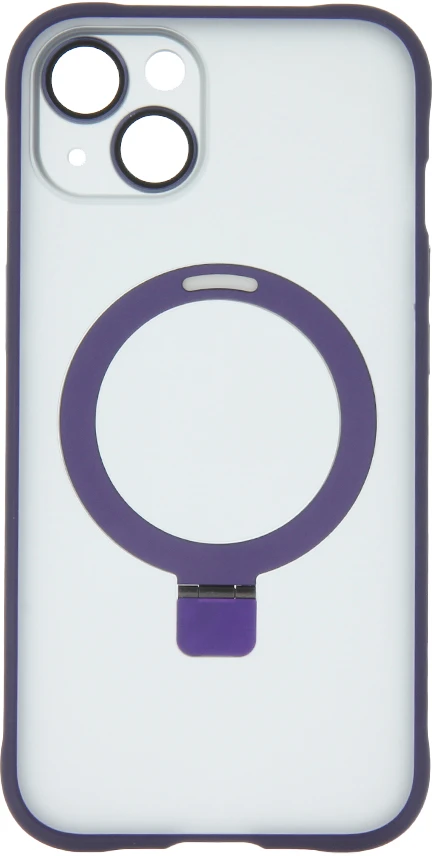 TFO TelForceone "Mag Ring" dėklas iPhone 14 6,1 violetinės spalvos