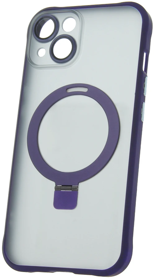 TFO TelForceone "Mag Ring" dėklas iPhone 14 6,1 violetinės spalvos