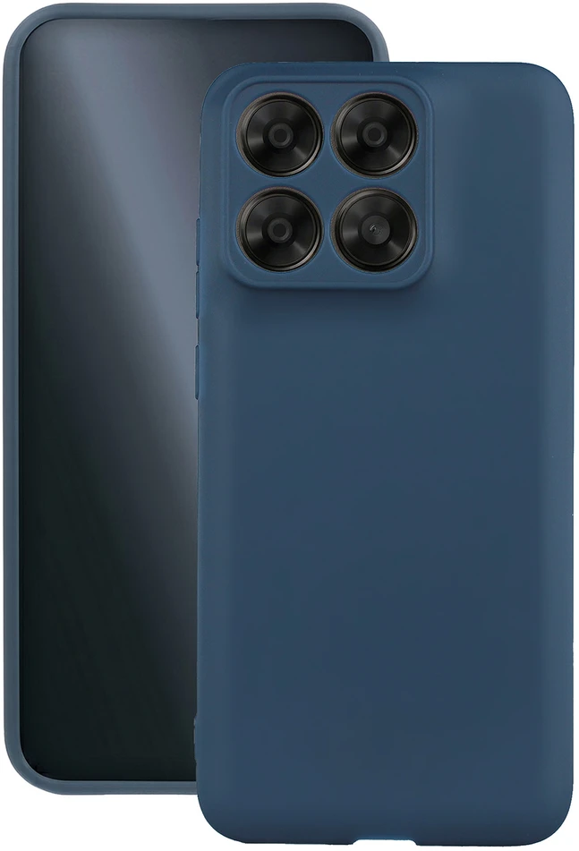 TFO Matinis TPU dėklas Motorola Edge 70 Fusion tamsiai mėlynas