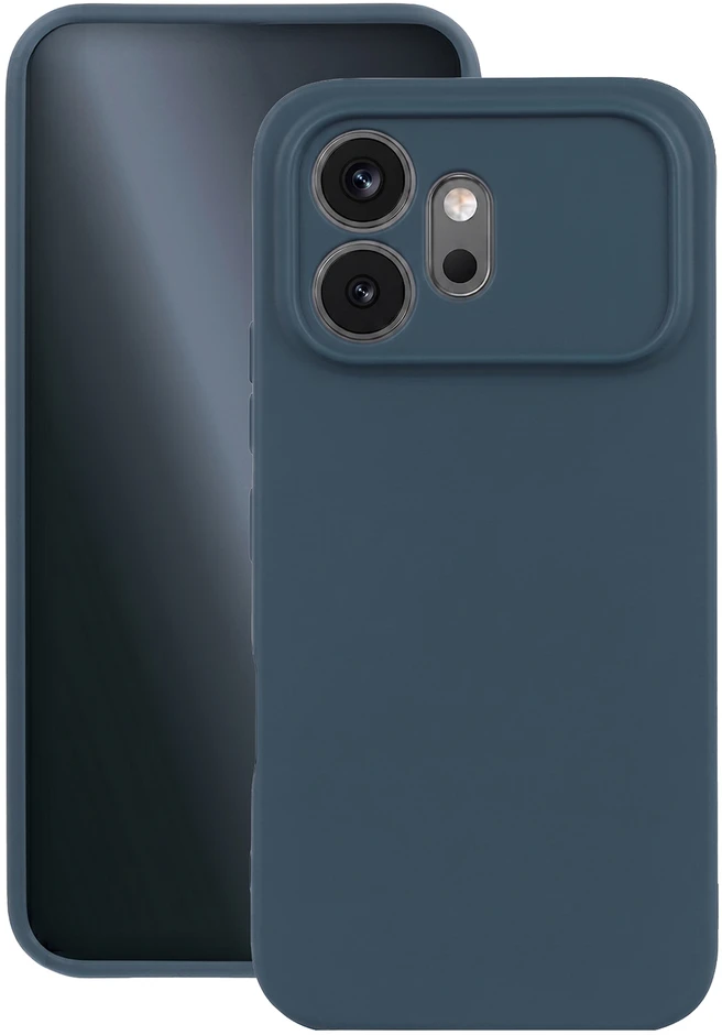 TFO Matinis TPU dėklas, skirtas Honor 600, tamsiai mėlynas