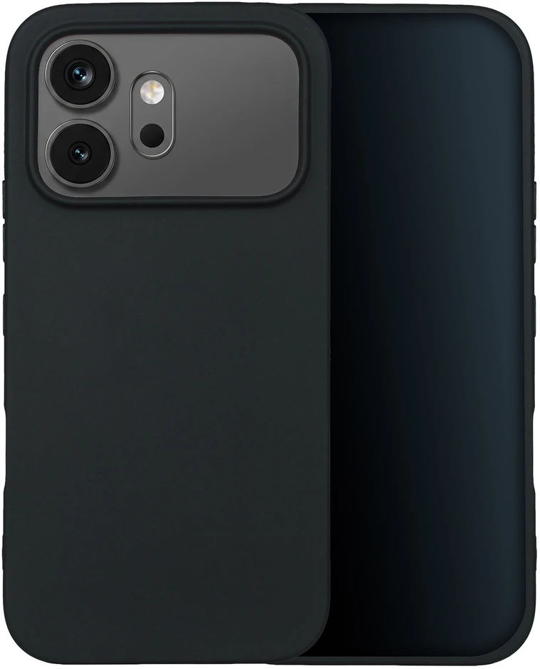 TFO Matinis TPU dėklas, skirtas Honor 600 Pro, juodas