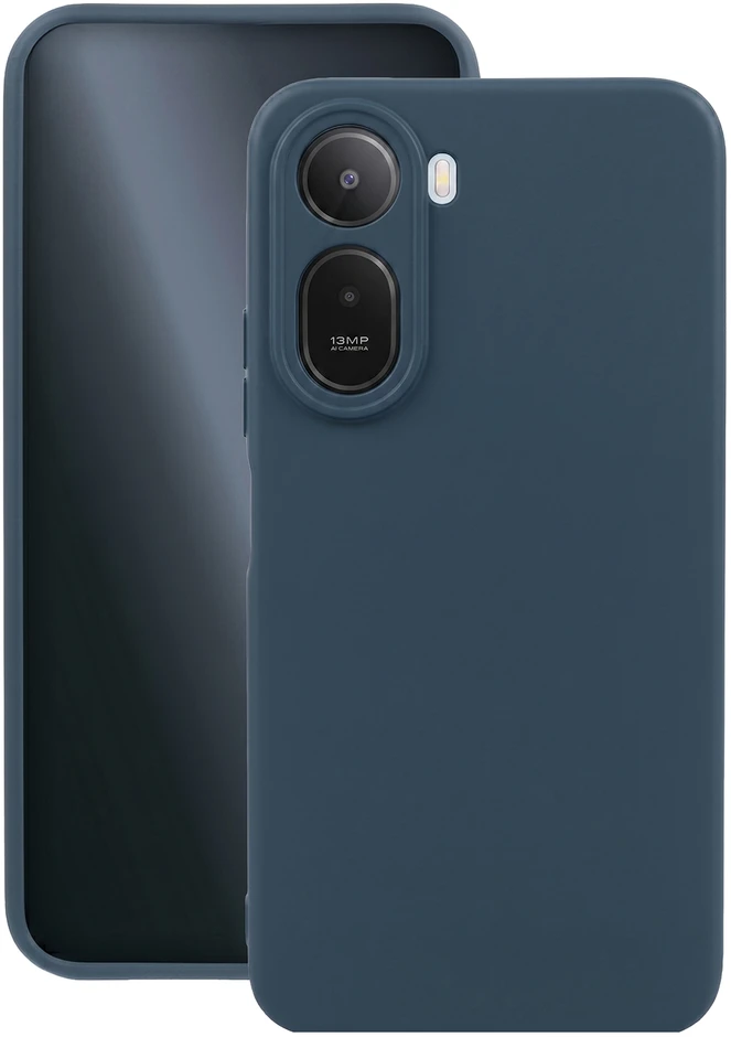 TFO Matinis TPU dėklas, skirtas Xiaomi Redmi A7 Pro, tamsiai mėlynas