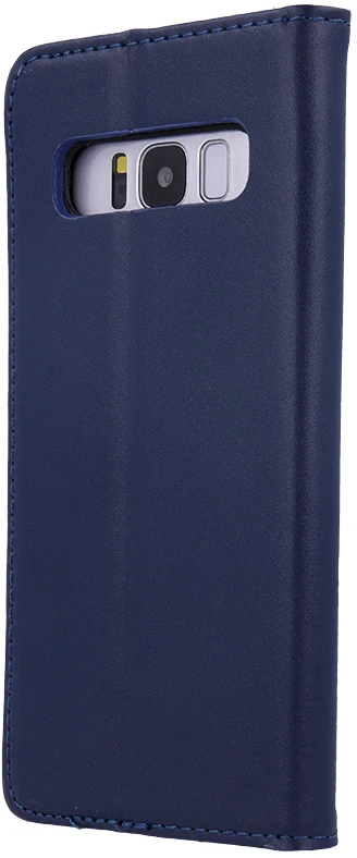 TFO Natūralios odos „Smart Pro“ dėklas, skirtas iPhone 17 Pro Max 6,9" tamsiai mėlynas