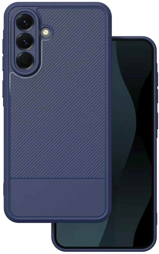TFO Paprastas Carbon dėklas Samsung Galaxy A56 5G mėlynas