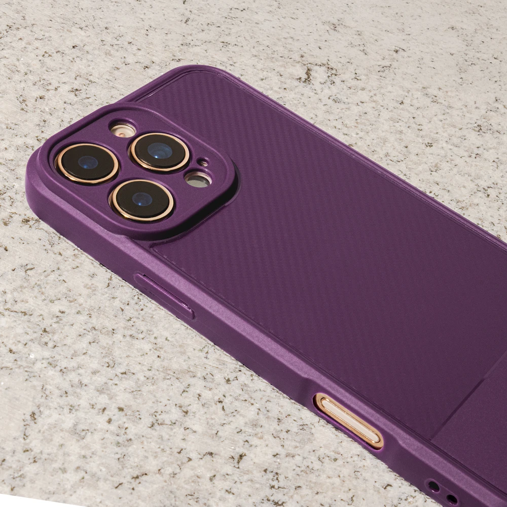 TFO Paprastas Carbon dėklas Samsung Galaxy S26 violetinis