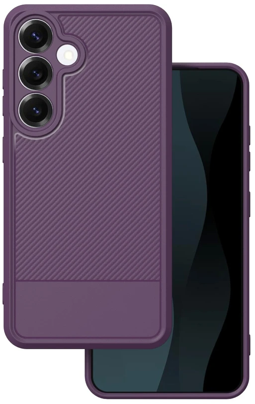 TFO Paprastas Carbon dėklas, skirtas Samsung Galaxy S26 Plus, violetinis