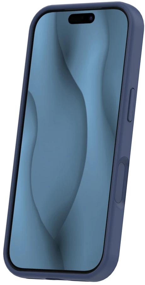 TFO Plonas silikoninis Mag dėklas, skirtas iPhone 17 Pro Max 6,9" / 18 Pro Max 6,9", tamsiai mėlynas
