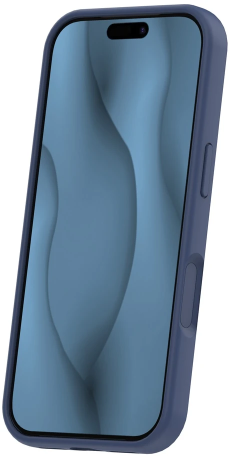 TFO Plonas silikoninis Mag dėklas, skirtas iPhone 17 Pro 6,3" tamsiai mėlynas