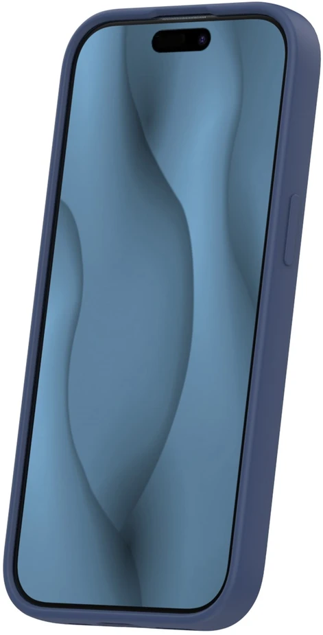 TFO Plonas silikoninis Mag dėklas, skirtas iPhone 15 6,1" tamsiai mėlynas