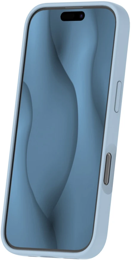 TFO Plonas silikoninis Mag dėklas, skirtas iPhone 16 Plus 6,7", šviesiai mėlynas