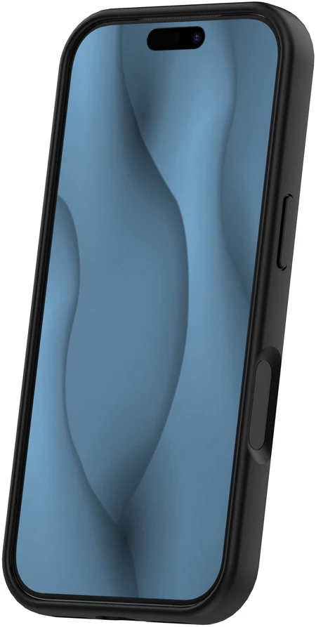 TFO Plonas silikoninis Mag dėklas, skirtas iPhone 17 Pro Max 6,9" / 18 Pro Max 6,9", juodas