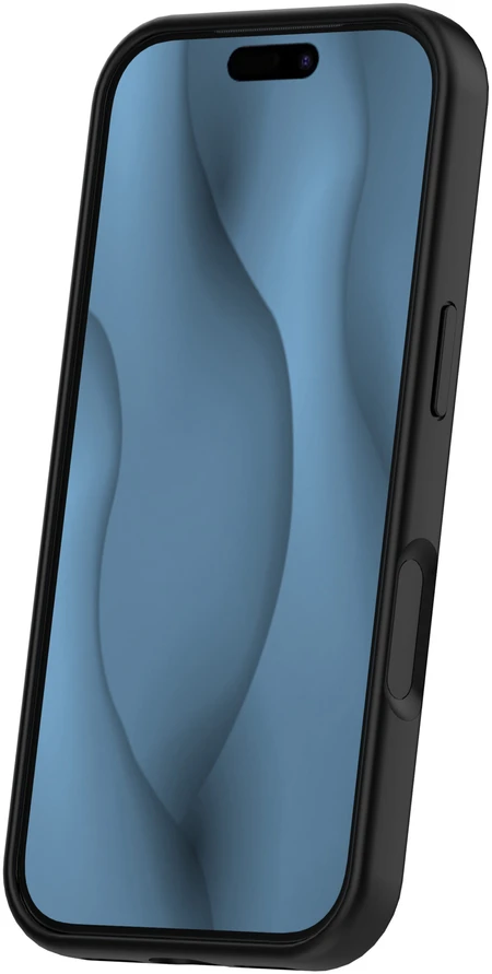 TFO Plonas silikoninis Mag dėklas, skirtas iPhone 17 Pro 6,3" / 18 Pro 6,3", juodas