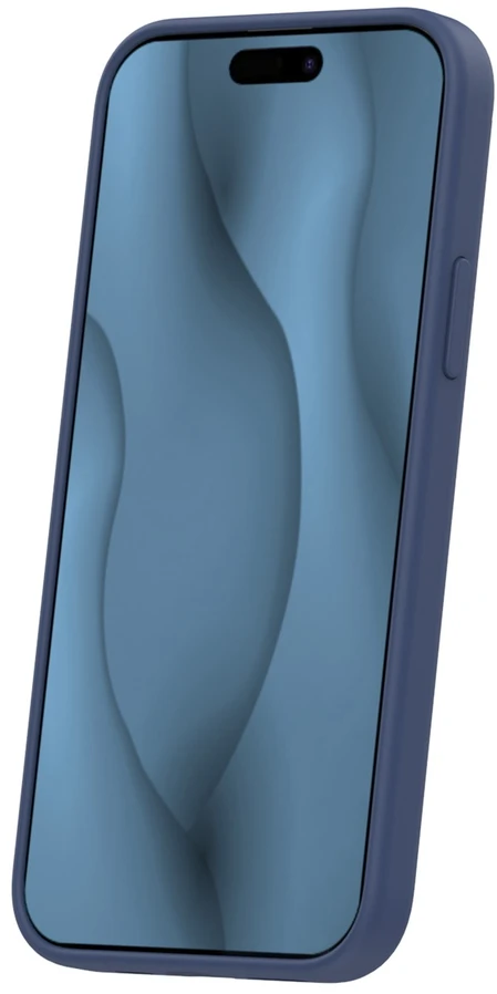 TFO Plonas silikoninis Mag dėklas, skirtas iPhone 12 / 12 Pro 6,1" tamsiai mėlynas