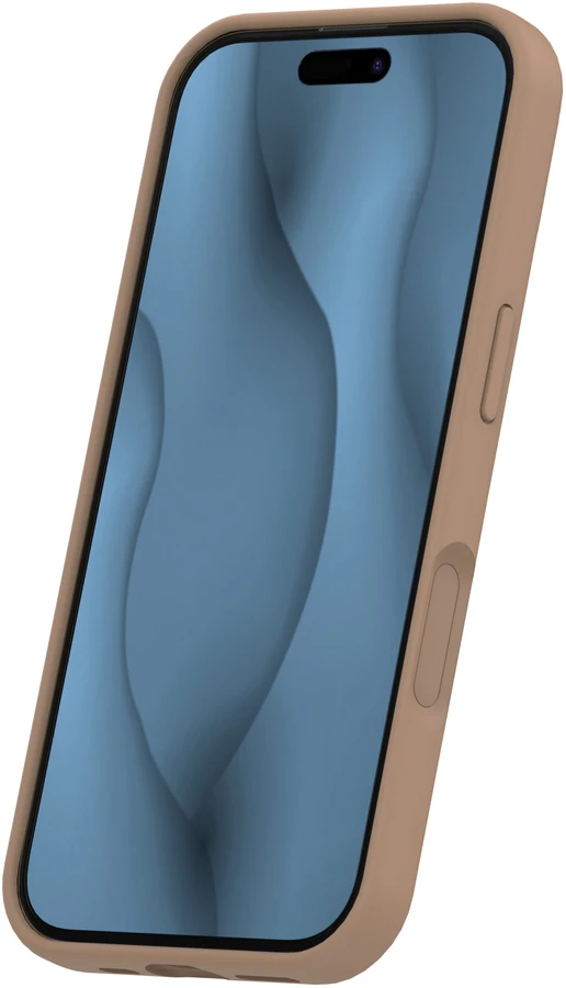 TFO Plonas silikoninis Mag dėklas, skirtas iPhone 17 6,3" / 18 6,3", rudas