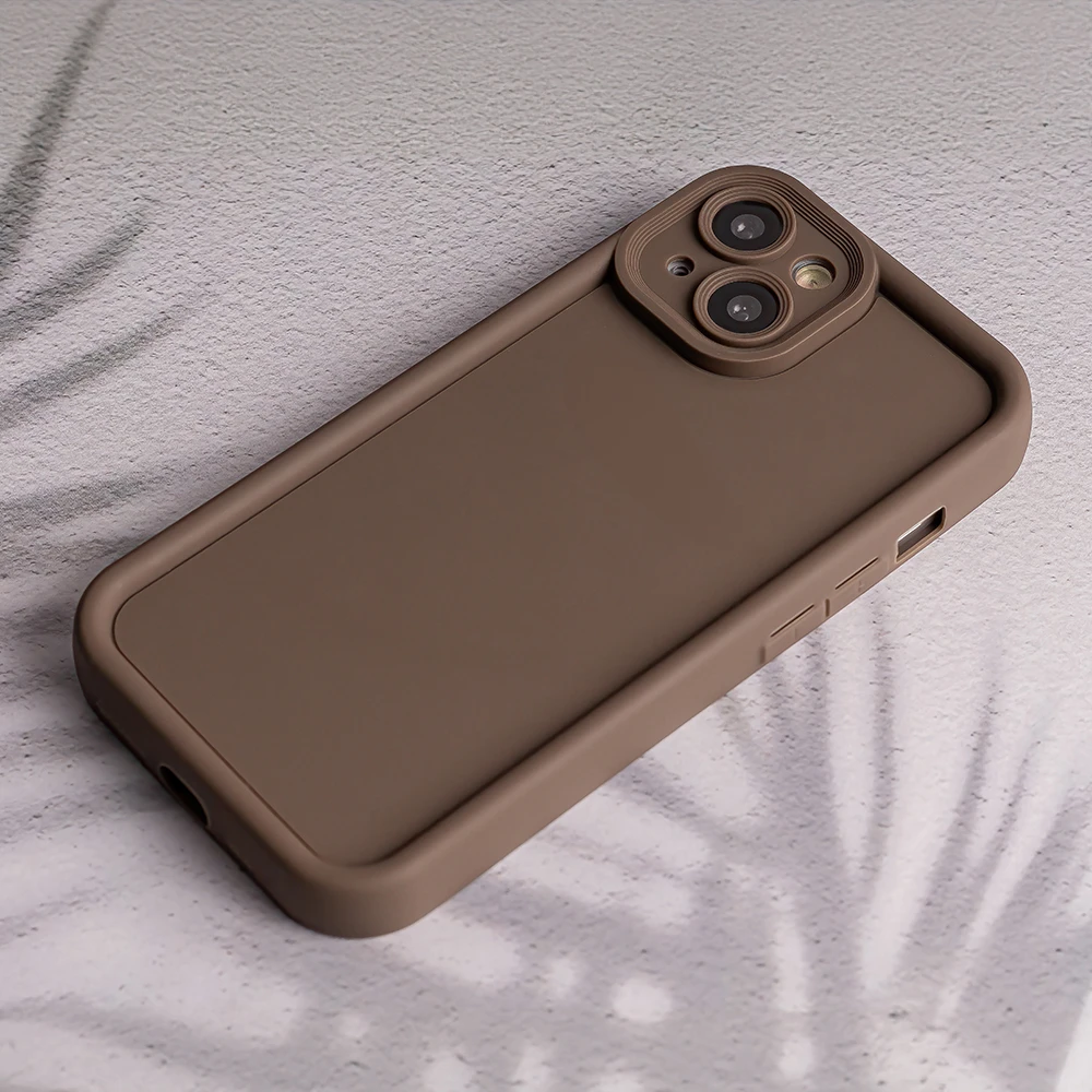 TFO Rim TPU dėklas Samsung Galaxy A14 4G / A14 5G rudas