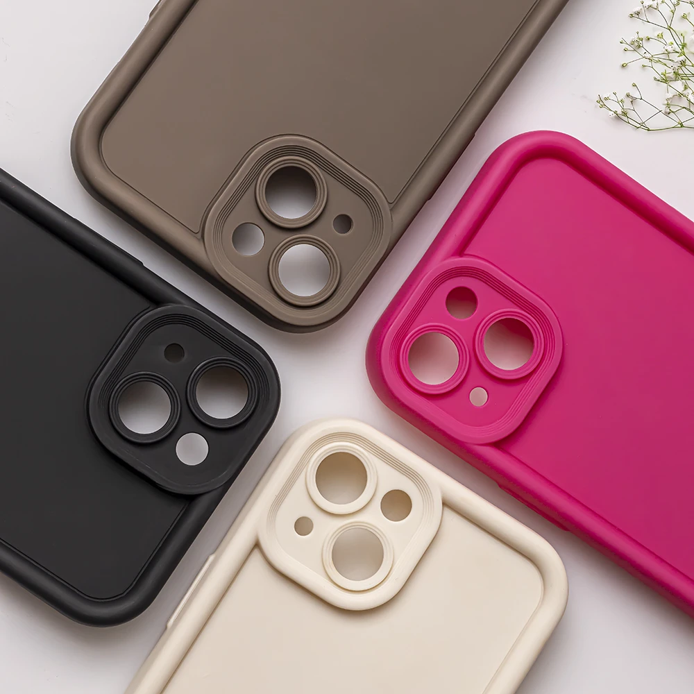 TFO Rim TPU dėklas Samsung Galaxy A14 4G / A14 5G rudas