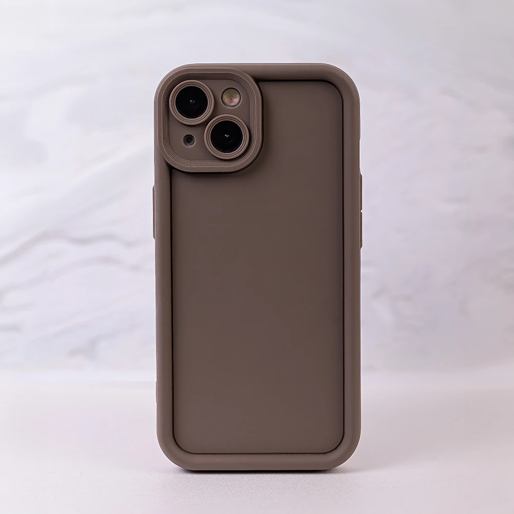 TFO Rim TPU dėklas Samsung Galaxy A14 4G / A14 5G rudas