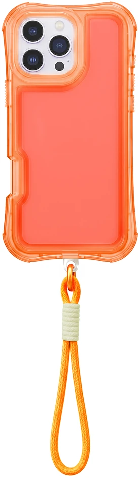 TFO Safepop dėklas su dirželiu Samsung Galaxy A36 5G / A56 5G / A37 5G oranžinis
