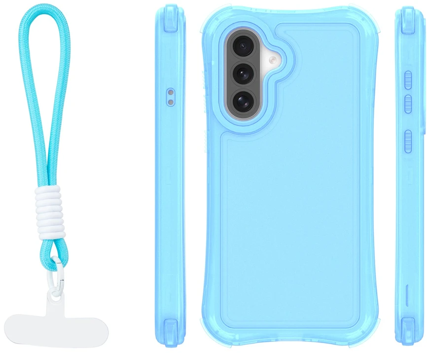 TFO Safepop dėklas su dirželiu Samsung Galaxy A57 5G mėlynas