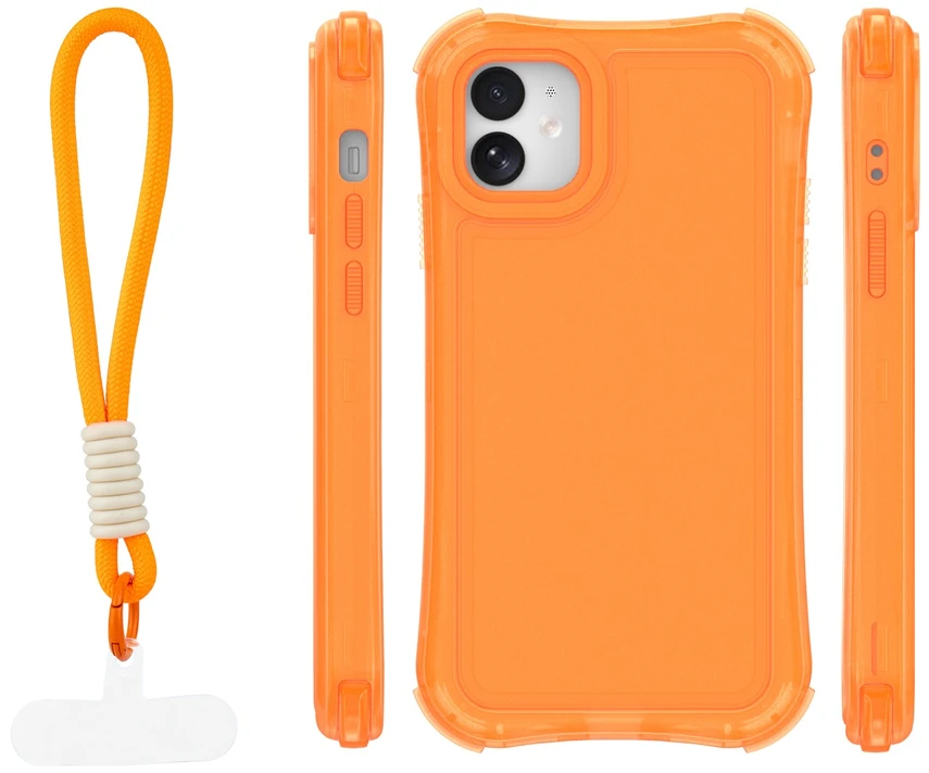 TFO Safepop dėklas su dirželiu, skirtas iPhone 11, oranžinis