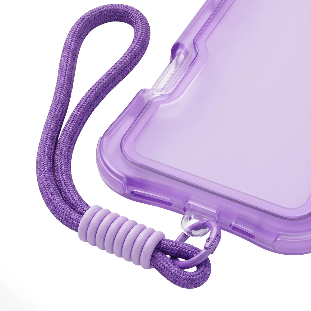 TFO Safepop dėklas su dirželiu, skirtas Samsung Galaxy S26 Plus, violetinis