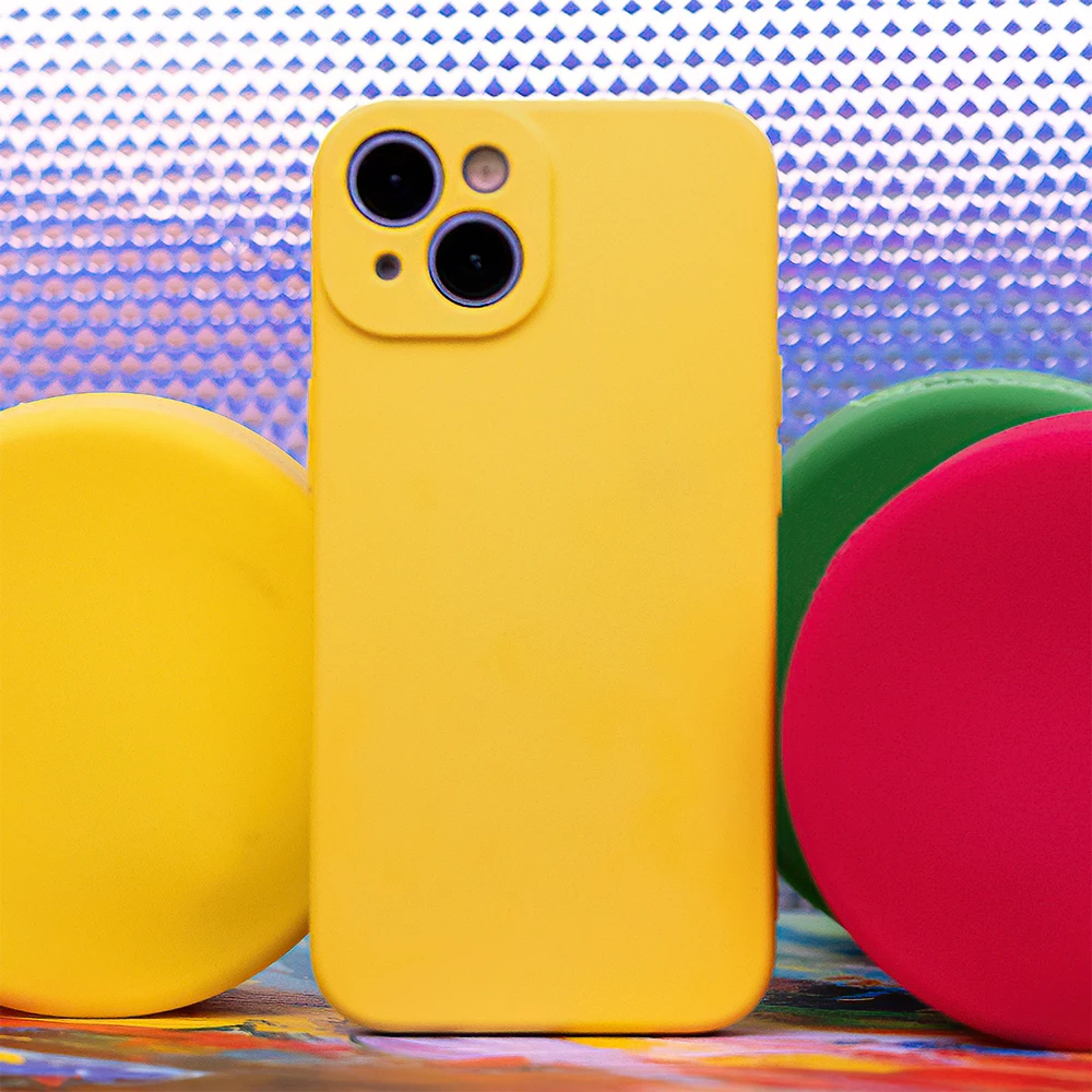 TFO Silikoninis dėklas Xiaomi Redmi 13c 5G geltonas