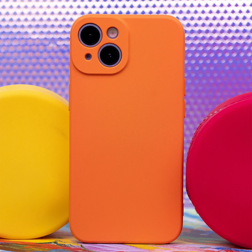 TFO Silikoninis dėklas Xiaomi Redmi 13c 5G oranžinis